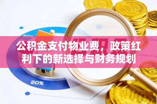 泰顺公积金支付物业费，政策红利下的新选择与财务规划