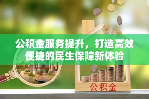 泰顺公积金服务提升，打造高效便捷的民生保障新体验