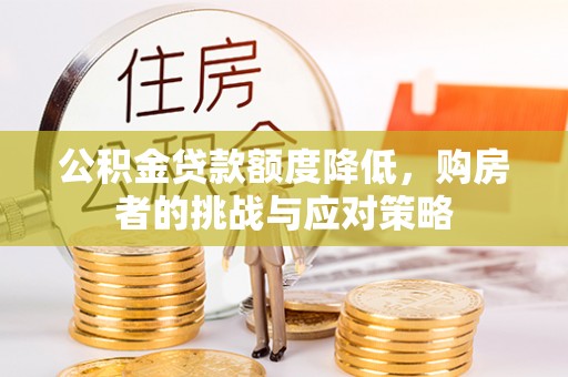 泰顺公积金贷款额度降低，购房者的挑战与应对策略