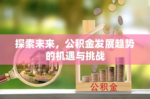 泰顺探索未来，公积金发展趋势的机遇与挑战